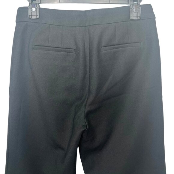 Loft Womens Petite Black Cropped Pants Cotton Viscose Blend Size 4P - Picture 10 of 13